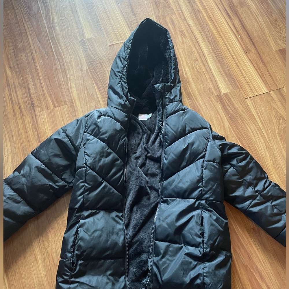 Wonder Nation Size Large fleece lined winter coat